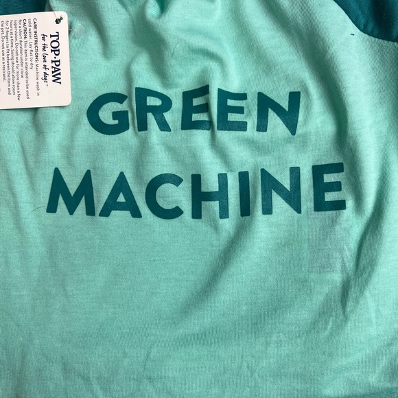 Dog Graphic Shirt Green Machine Medium - Picture 2 of 3